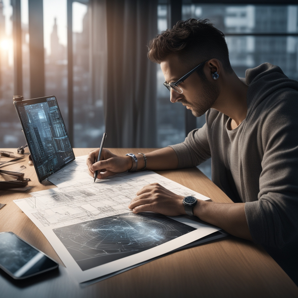 Mobile design background